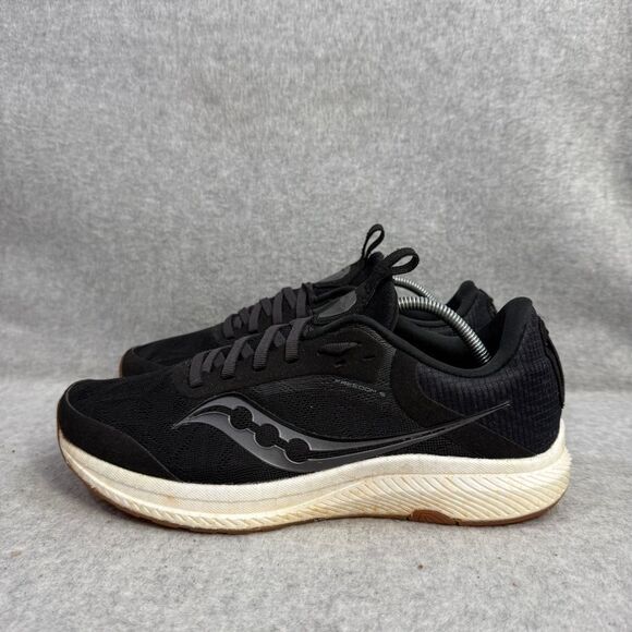 Saucony Shoes Womens Size 9 Ride 17 Black Athletic Running Sneakers S10726-12 - Picture 1 of 10
